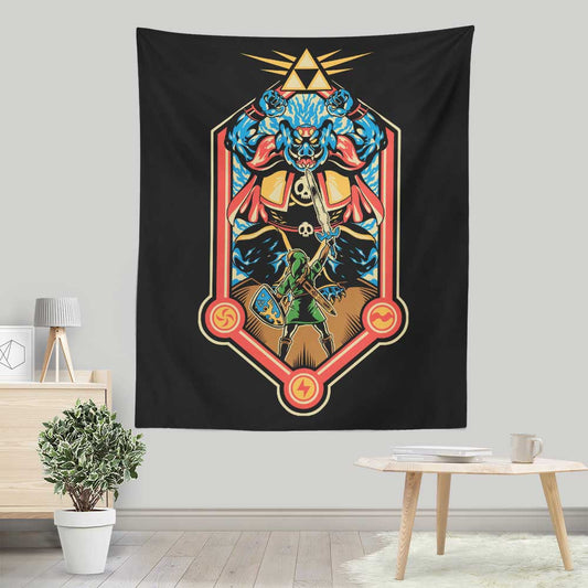 Legend of Power and Courage - Wall Tapestry