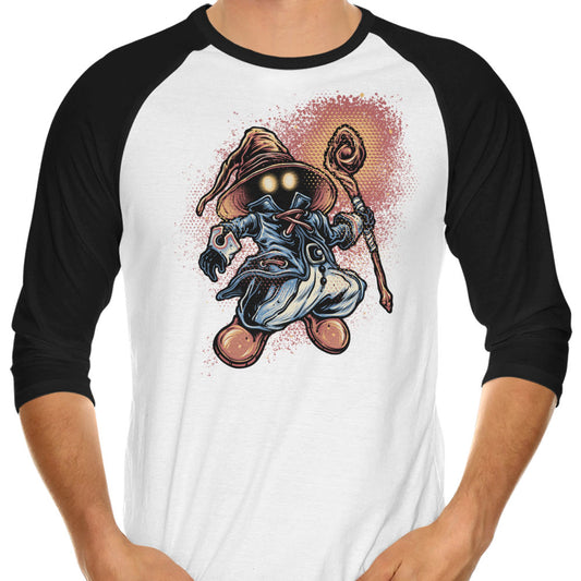 Legend of the Black Mage - 3/4 Sleeve Raglan T-Shirt