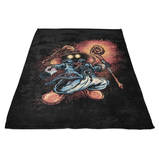 Legend of the Black Mage - Fleece Blanket