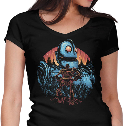 Legend of the Gentle Giant - Women's V-Neck