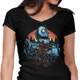 Legend of the Gentle Giant - Women's V-Neck