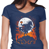 Legend of the Headless Horseman - Women's V-Neck