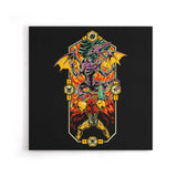 Legend of the Space Dragon - Canvas Print