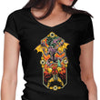 Legend of the Space Dragon - Women's V-Neck