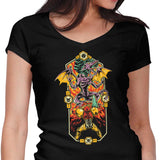 Legend of the Space Dragon - Women's V-Neck