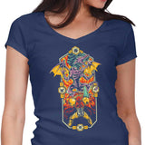 Legend of the Space Dragon - Women's V-Neck