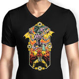 Legend of the Space Dragon - Men's V-Neck