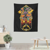 Legend of the Space Dragon - Wall Tapestry