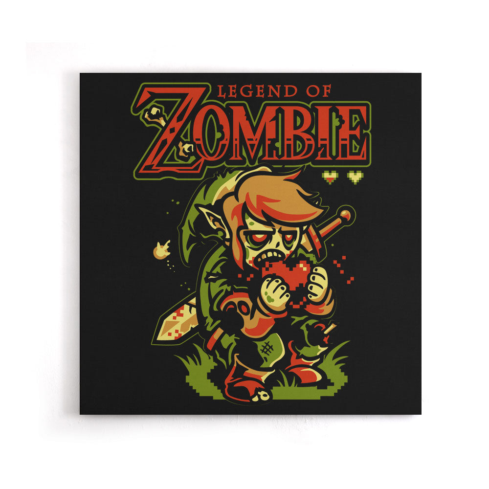 Legend of Zombies - Canvas Print