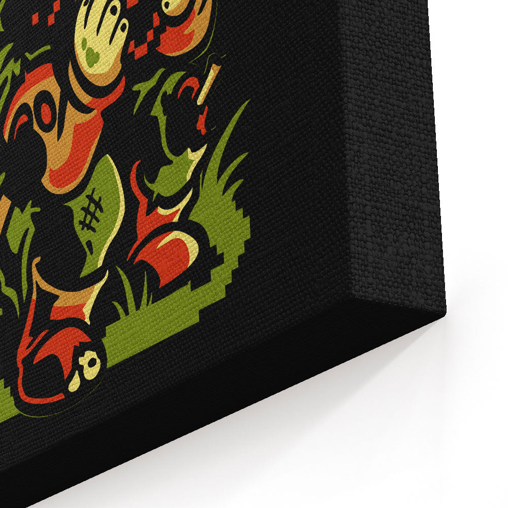 Legend of Zombies - Canvas Print