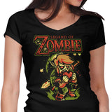 Legend of Zombies - Women's V-Neck