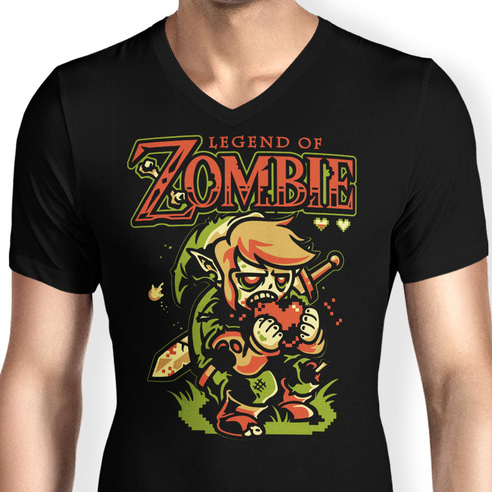 Legend of Zombies - Men's V-Neck