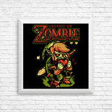 Legend of Zombies - Posters & Prints
