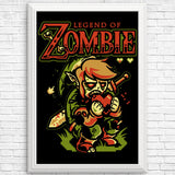 Legend of Zombies - Posters & Prints