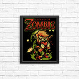 Legend of Zombies - Posters & Prints