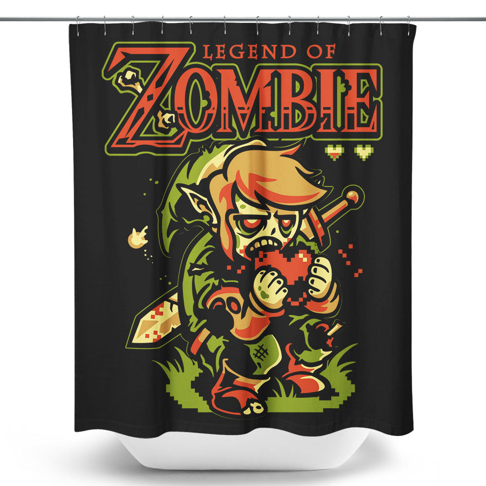 Legend of Zombies - Shower Curtain