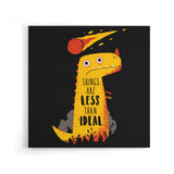 Less than Ideal - Canvas Print