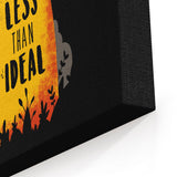 Less than Ideal - Canvas Print