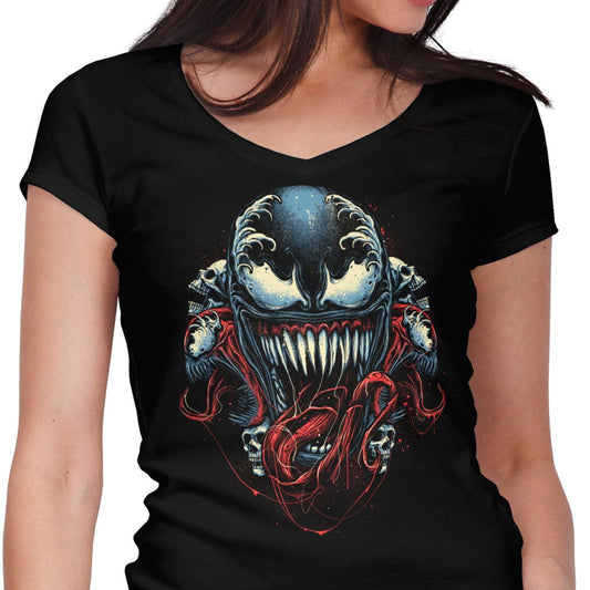 Let the Devil In - Women's V-Neck
