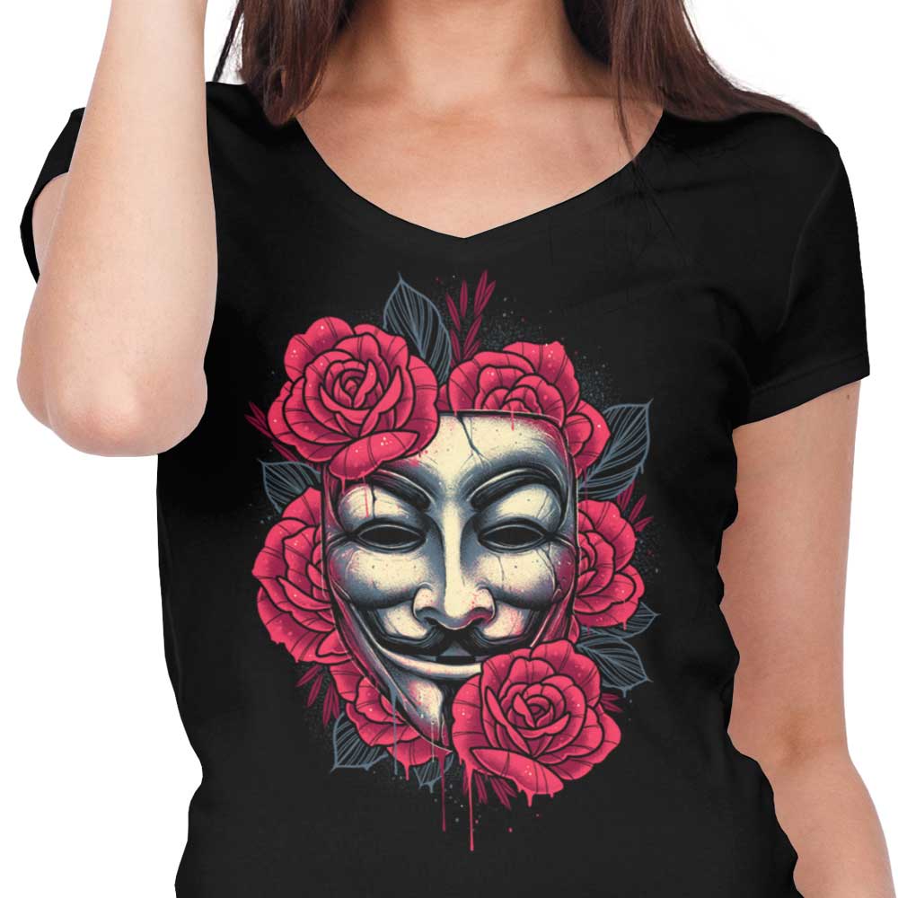 Let the Revolution Bloom - Women's V-Neck