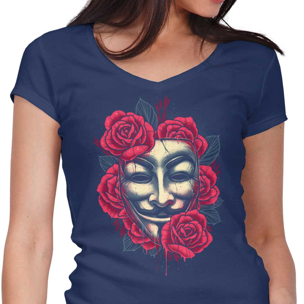 Let the Revolution Bloom - Women's V-Neck