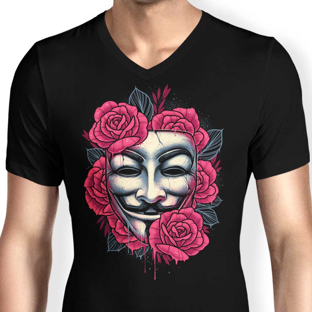 Let the Revolution Bloom - Men's V-Neck