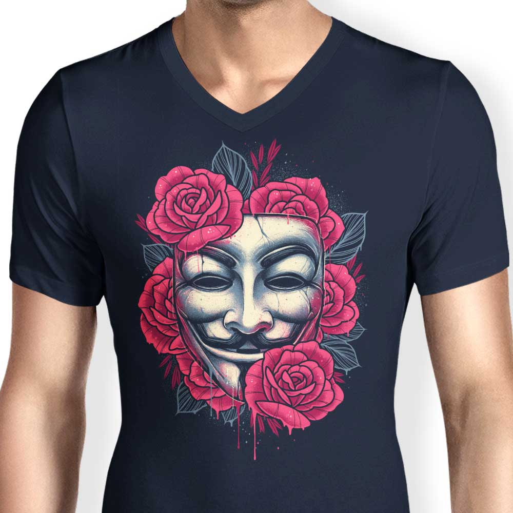 Let the Revolution Bloom - Men's V-Neck