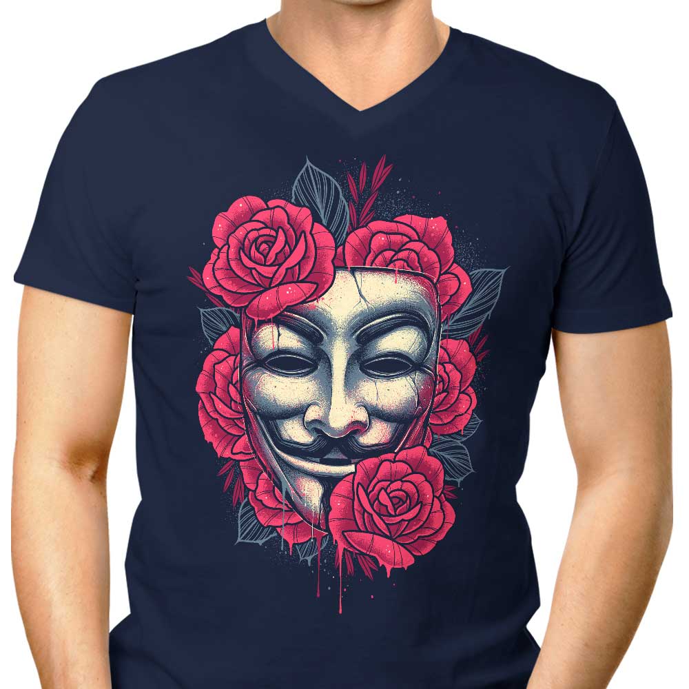 Let the Revolution Bloom - Men's V-Neck