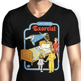 Let's Call the Exorcist - Men's V-Neck