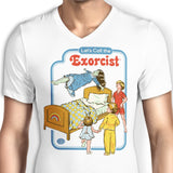 Let's Call the Exorcist - Men's V-Neck