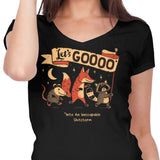 Let's Gooo! - Women's V-Neck