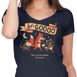 Let's Gooo! - Women's V-Neck