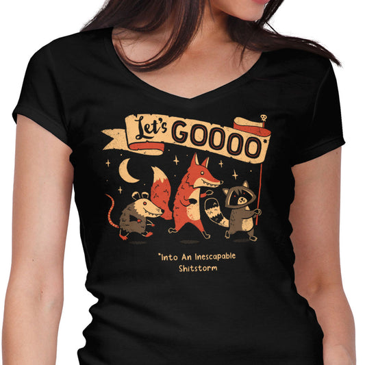Let's Gooo! - Women's V-Neck