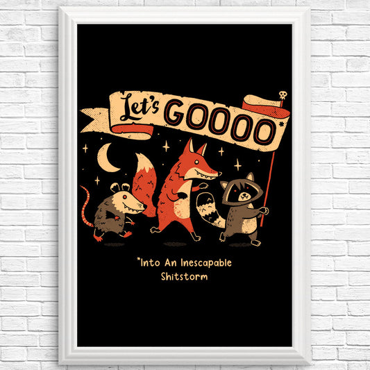 Let's Gooo! - Posters & Prints