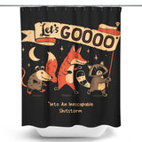 Let's Gooo! - Shower Curtain