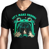 Let's Make Friends - Men's V-Neck