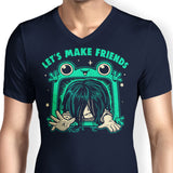 Let's Make Friends - Men's V-Neck