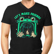 Let's Make Friends - Men's V-Neck
