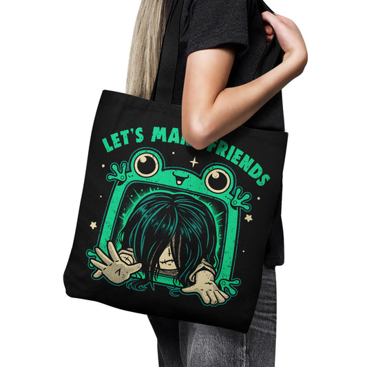 Let's Make Friends - Tote Bag
