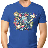 Let's Roll Link - Men's V-Neck