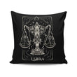 Libra (Edu.Ely) - Throw Pillow