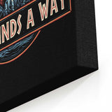 Life Finds a Way - Canvas Print