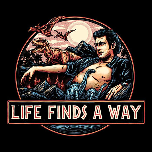 Life Finds a Way - Shower Curtain