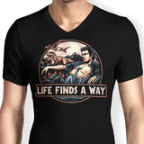Life Finds a Way - Men's V-Neck