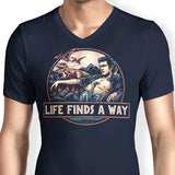 Life Finds a Way - Men's V-Neck