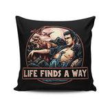 Life Finds a Way - Throw Pillow