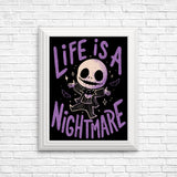 Life is a Nightmare - Posters & Prints