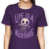 Life is a Nightmare - Women's Apparel