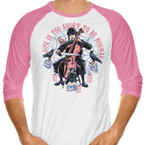 Life is Too Short - 3/4 Sleeve Raglan T-Shirt