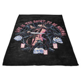 Life is Too Short - Fleece Blanket
